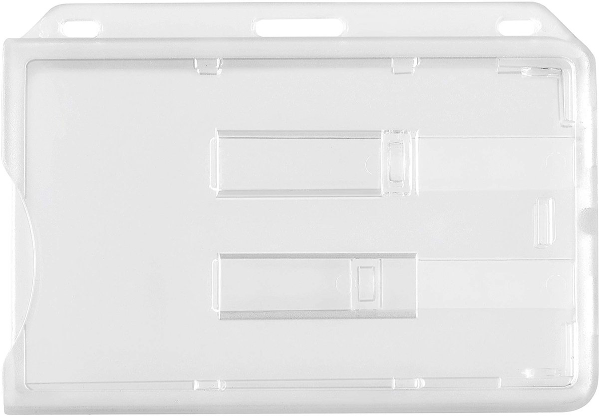IMPERATORIS® Badgehouder - Pashouder Soft - ID Cardhouder - Waterdicht - Ideaal voor School, Universiteit en Kantoor - 1 Stuks