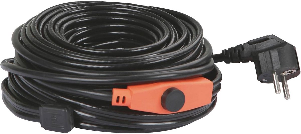 Antivries Verwarming Kabel 1 Meter met Thermostaat voor Waterleidingen