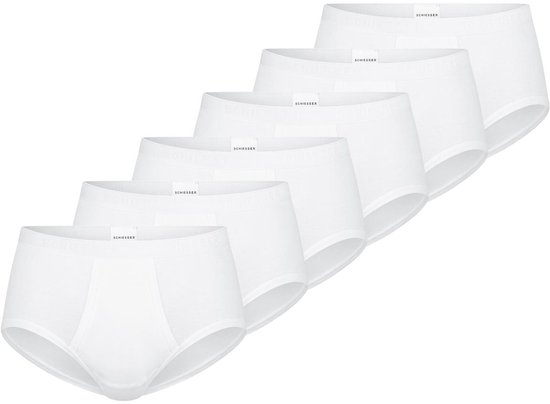 Slip/caleçon pour hommes Schiesser pack de 6 Original Classics Feinripp