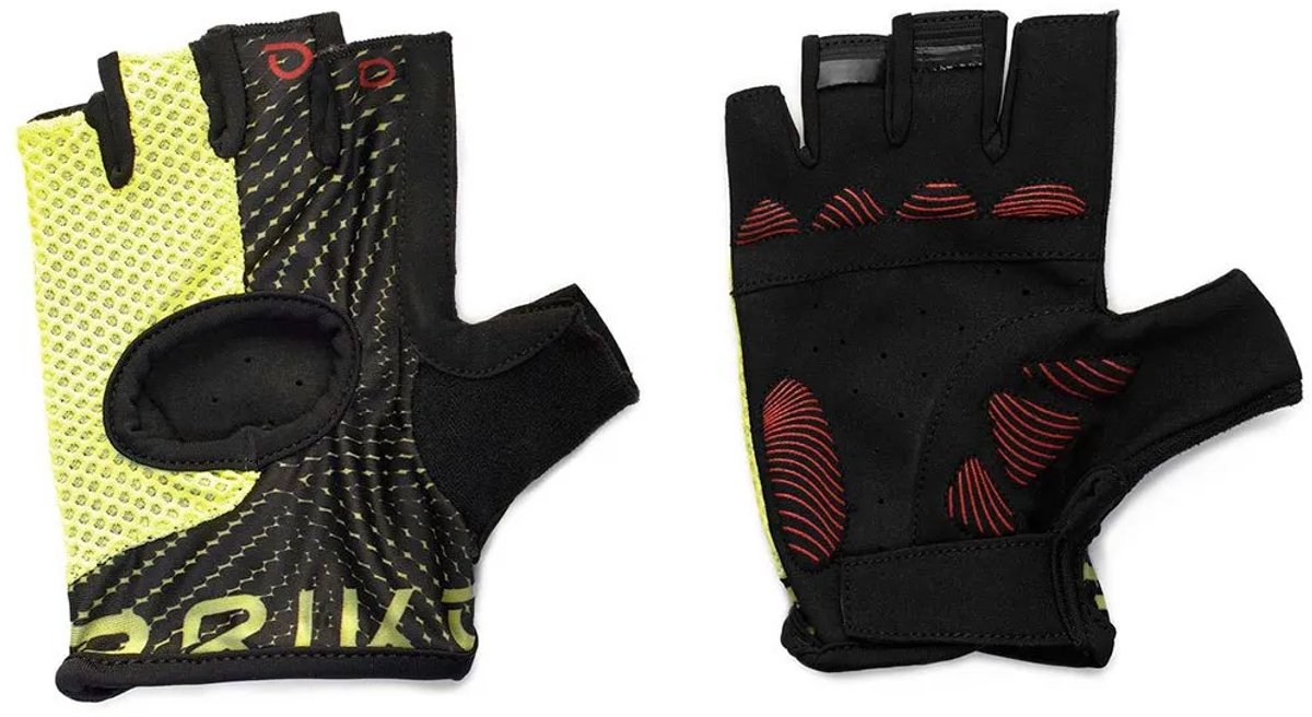 Briko Gran Fondo Light Korte Handschoenen Geel XS