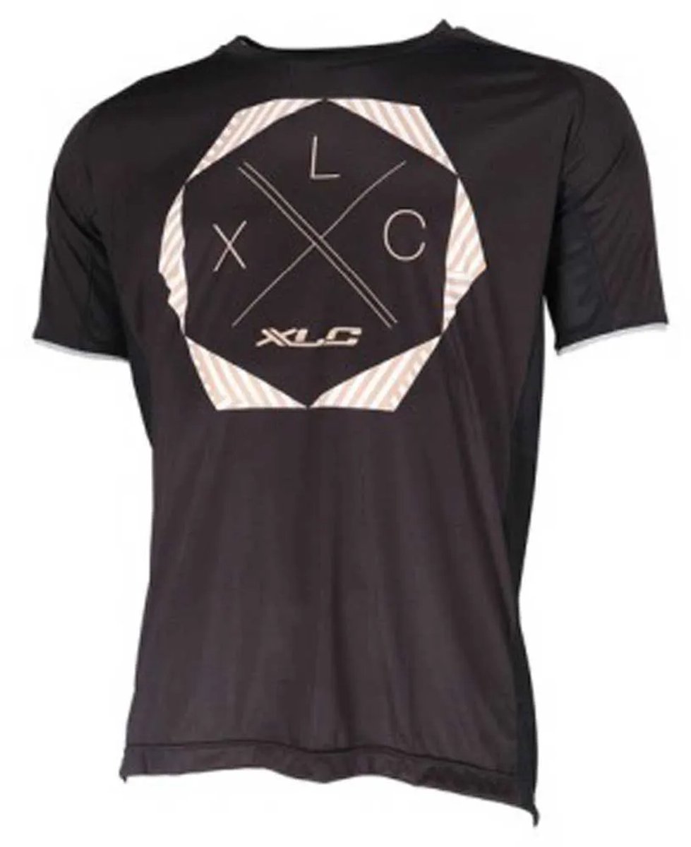 Xlc Je-s25 Mtb T-shirt Met Korte Mouwen Man Zwart