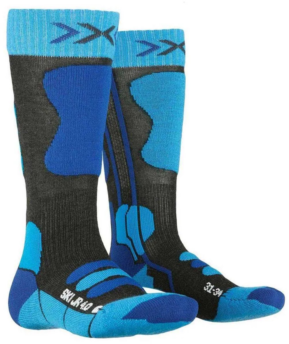 X-Socks Ski Jr 4.0 kinderskisokken Antraciet