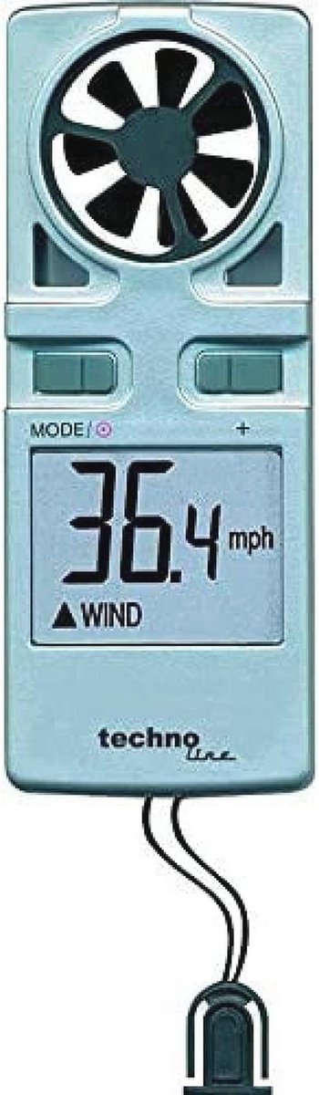 Windmeter voor Nauwkeurige Windsnelheidsmeting - Spatwaterdicht met Achtergrondverlichting