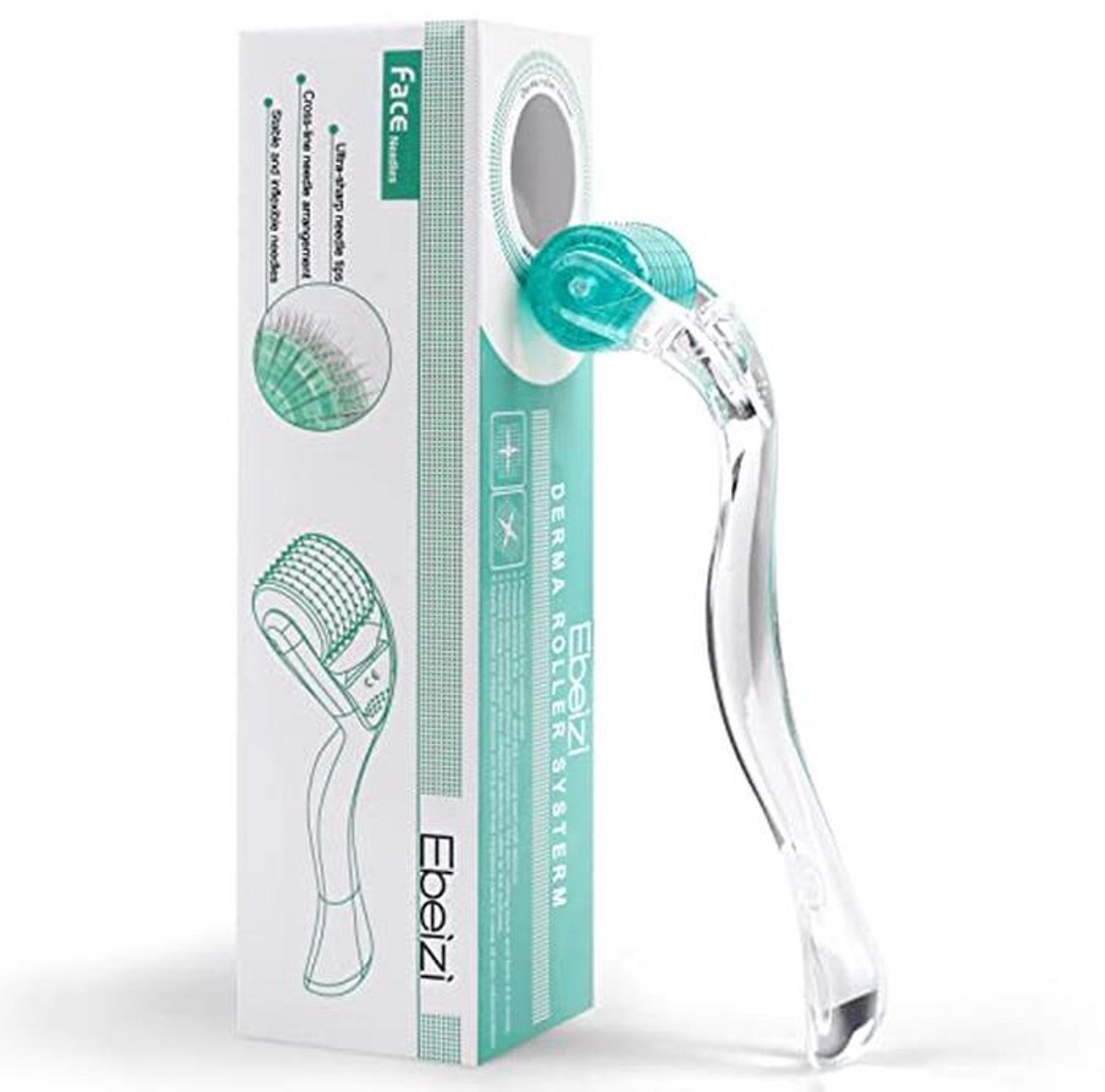 Derma Roller 0.3mm voor Huidverzorging en Anti-Aging