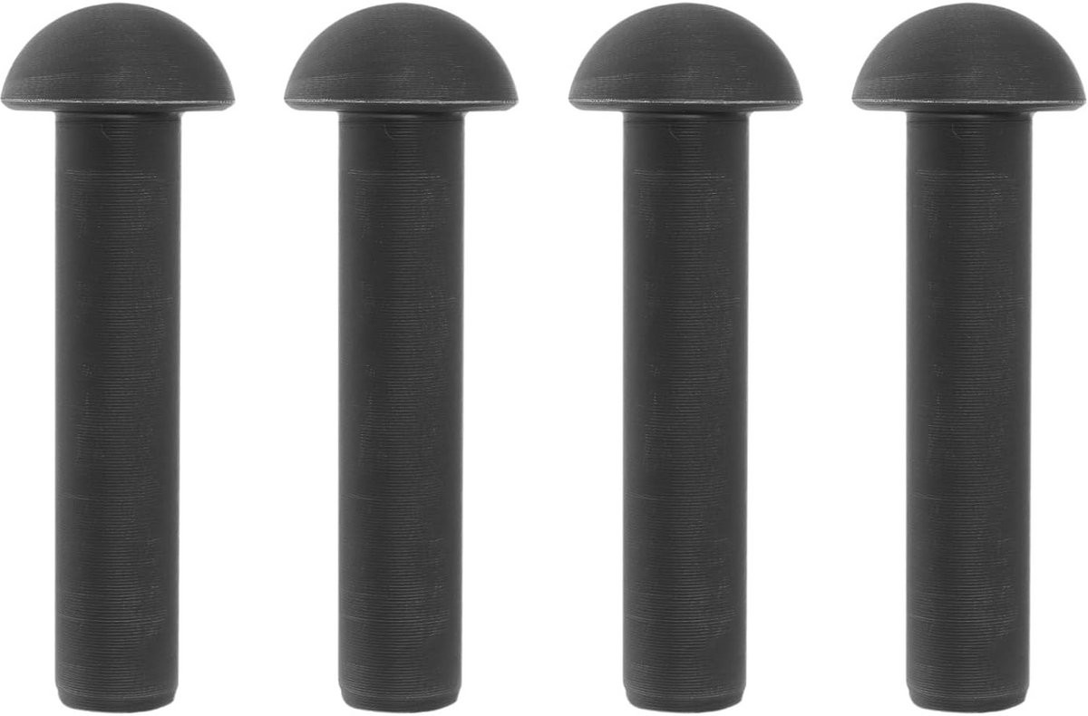 Stalen Deurscharnierpinnen voor Houtkachels - 4 Stuks, 3/8 x 1-3/4 inch