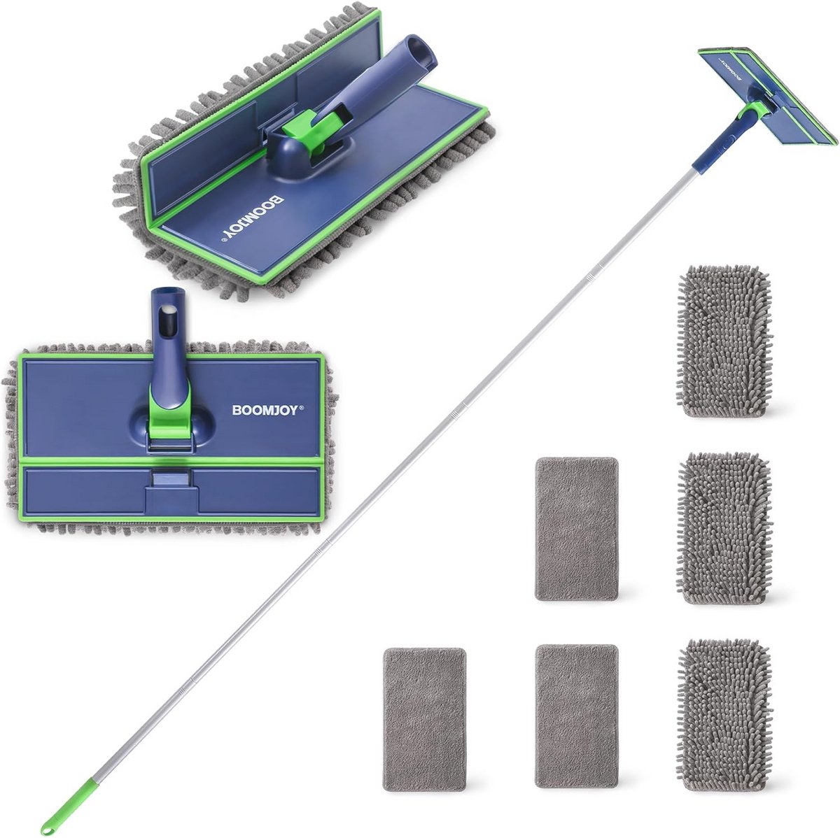 Wanddweil en Plintreiniger met Handvat voor Efficiënte Schoonmaak