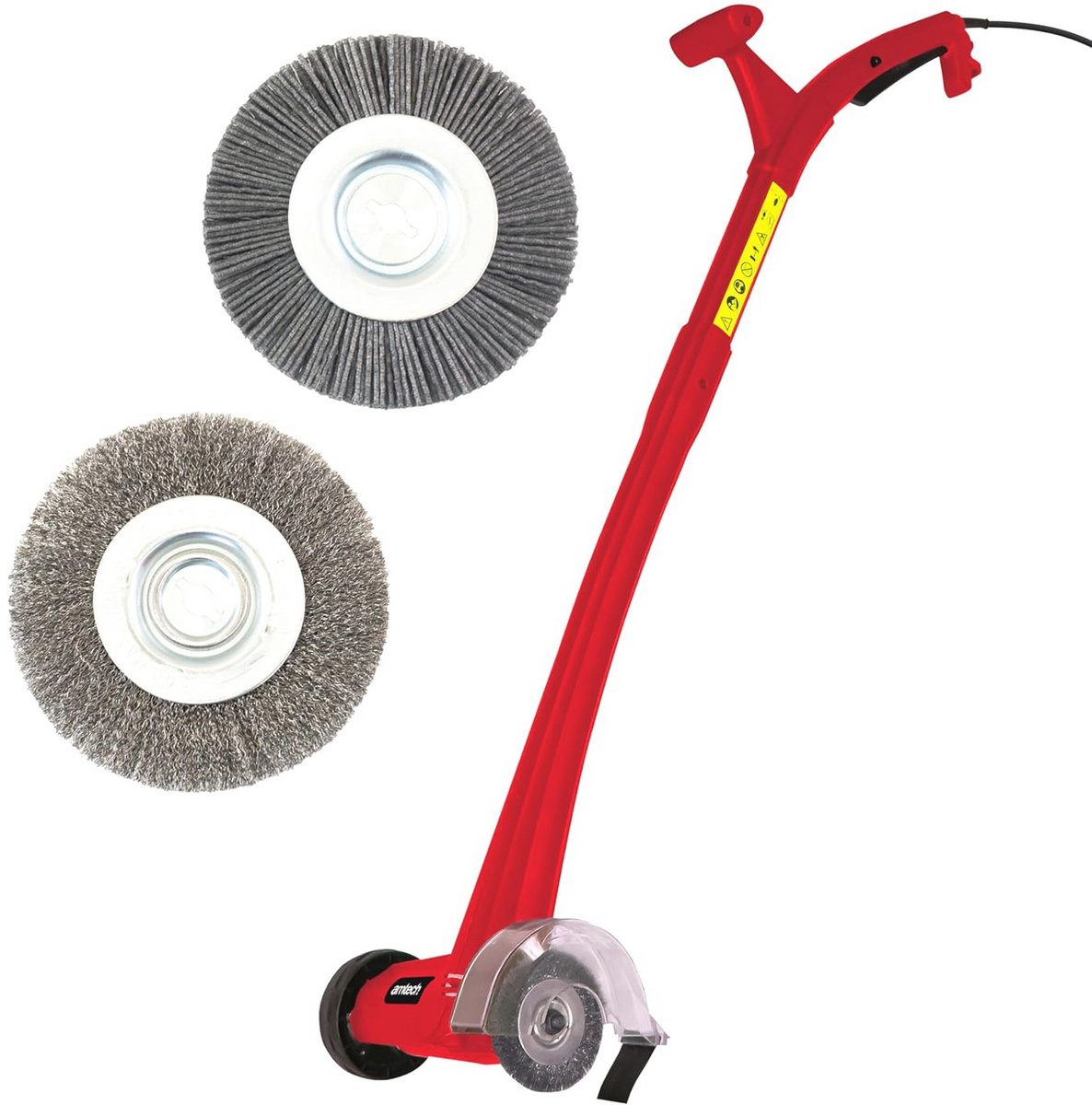 Roterende Reinigingsborstel 230V 140W met Lange Handvat en 3 Meter Netsnoer