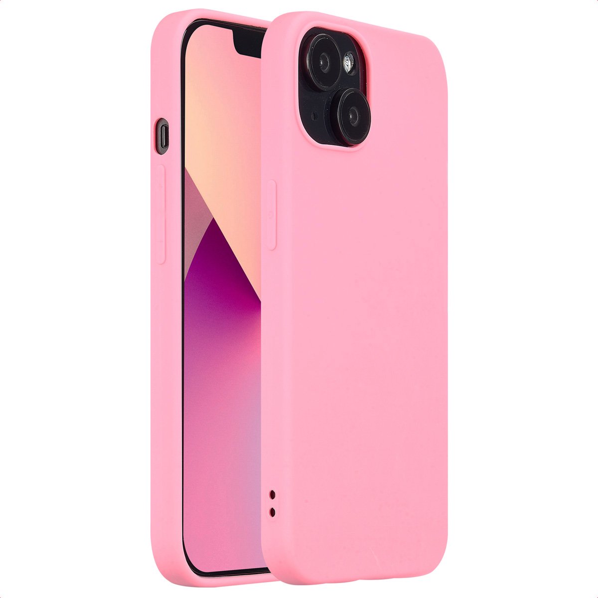 imoshion Hoesje - Geschikt voor Apple iPhone 13 - Color Backcover - Bubblegum Pink