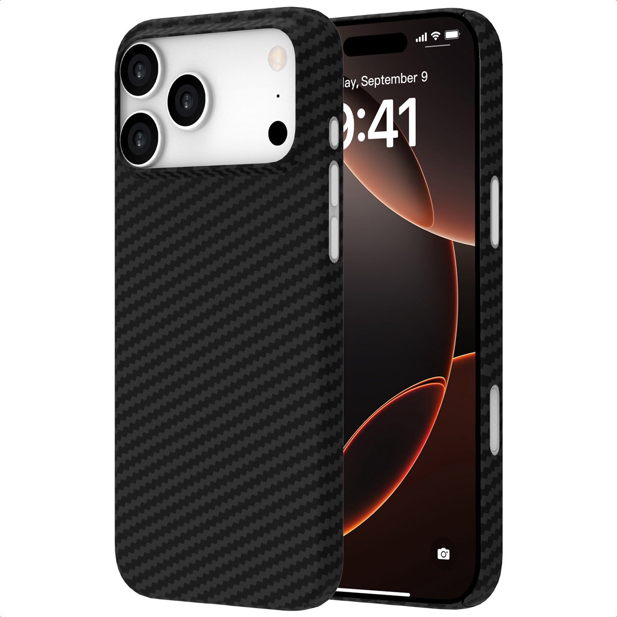 Accezz Hoesje - Geschikt voor Apple iPhone 17 Pro Max - backcover - Zwart