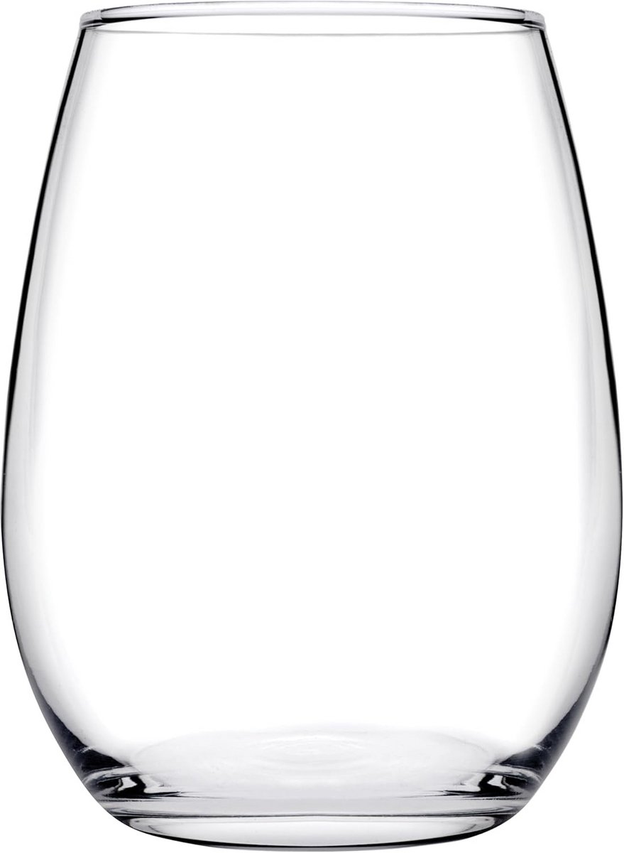 Amber wijnglazen 35 cl - Set van 6 glazen voor witte wijn