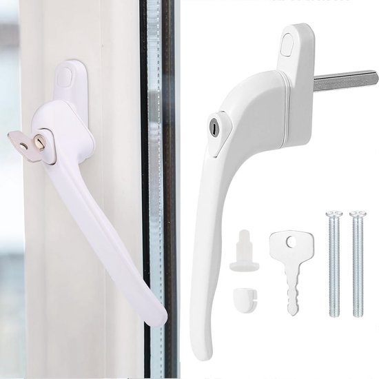 Universele Inline Vervangende Raamgreep met Sleutel voor UPVC en