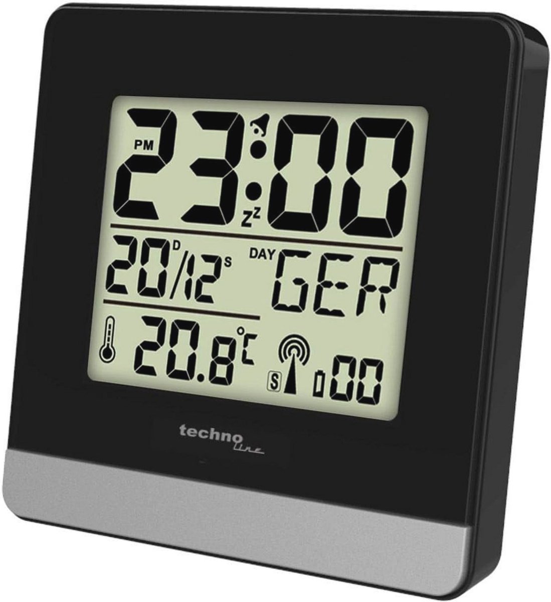 techno line Funkwecker WT 260 mit Temperaturanzeige