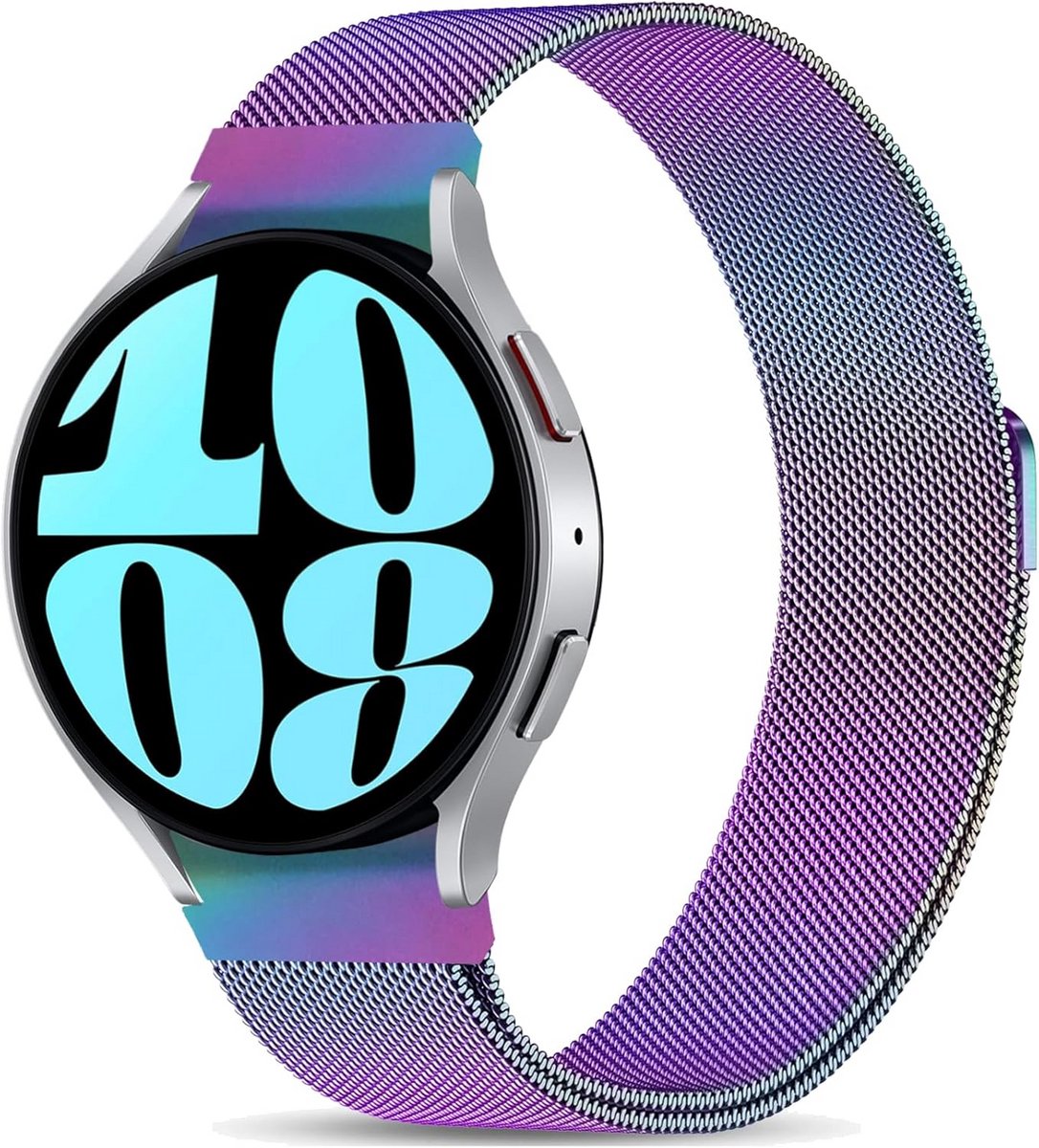 Magnetische Metalen Horlogeband voor Galaxy Watch Universele Pasvorm 40mm 44mm 45mm 46mm
