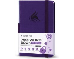 Wachtwoordenboek Klein Formaat met Alfabetische Tabs - Veilige Online Login Organizer