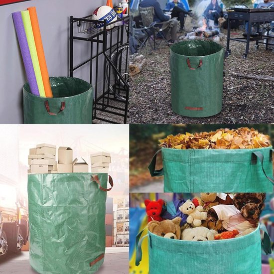 Tuinzak 272 liter - Herbruikbare en opvouwbare zakken voor tuinafval — afbeelding 4