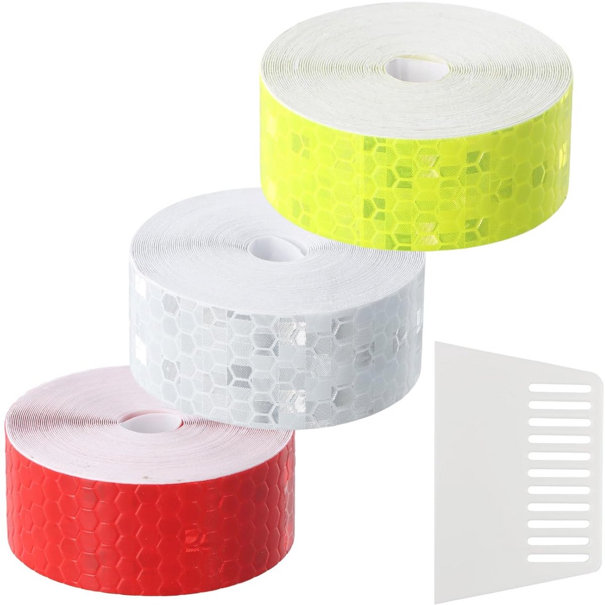 Waterdicht fluorescerend reflecterend plakband voor veiligheid - 5 m