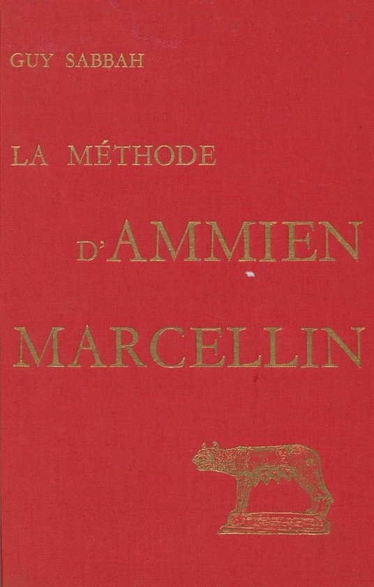 Études Anciennes - La Méthode d’Ammien Marcellin - cover