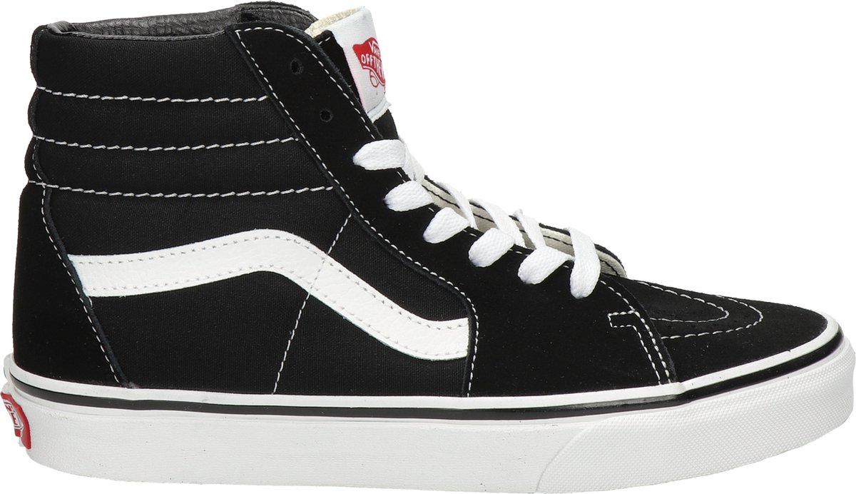 Vans SK8-Hi Sneakers - Black/Black/White - Maat 37 | bol.com