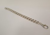 Zilver – gourmet - armband – 925dz – 21cm – uitverkoop Juwelier Verlinden St. Hubert – van €327,= voor €275,=