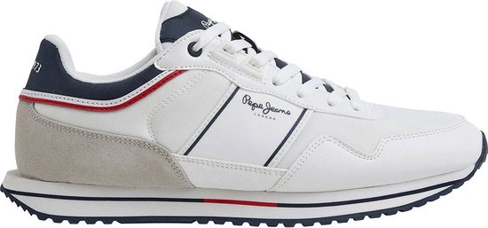 PEPE JEANS Tour Club Basic Sneakers - White - Heren - EU 42 | bol.com