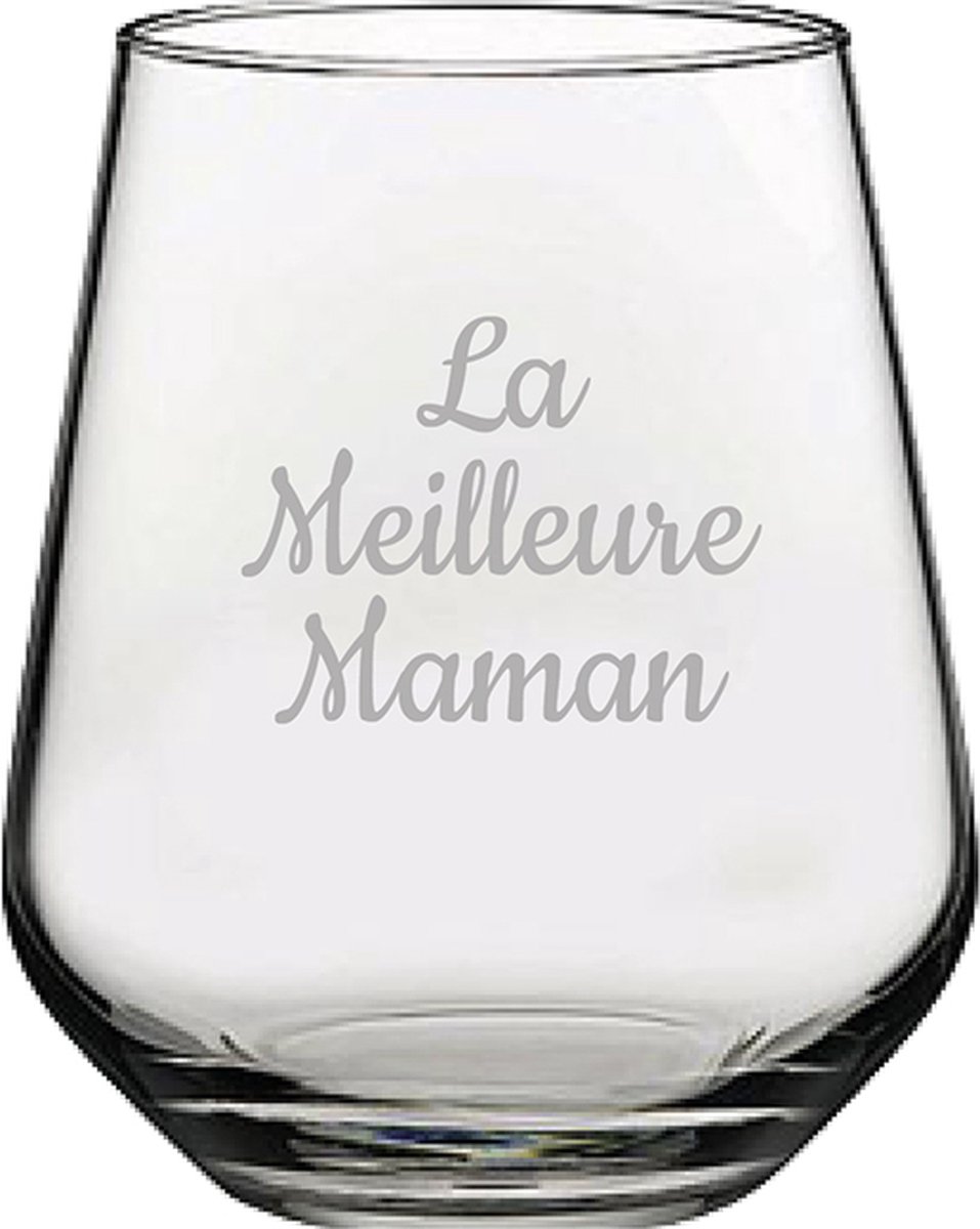 Drinkglas gegraveerd - 42,5cl - La Meilleure Maman