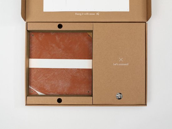 IXXI Burnt Orange Bols - Décoration murale - Abstrait - 80 x 60 cm