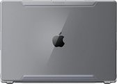 Case geschikt voor Apple MacBook Pro 14 (2021) - Spigen - Thin Fit Serie - Hardcover - Transparant - Geschikt voor Apple MacBook Pro 14 (2021) Cover