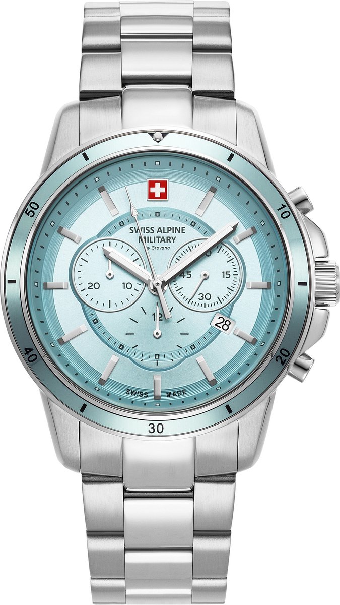 Swiss Alpine Military 7089.9131 Douglas heren horloge 46 mm