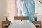 Behang - Fotobehang Strand - Water - Zee - Breedte 350 cm x hoogte 350 cm