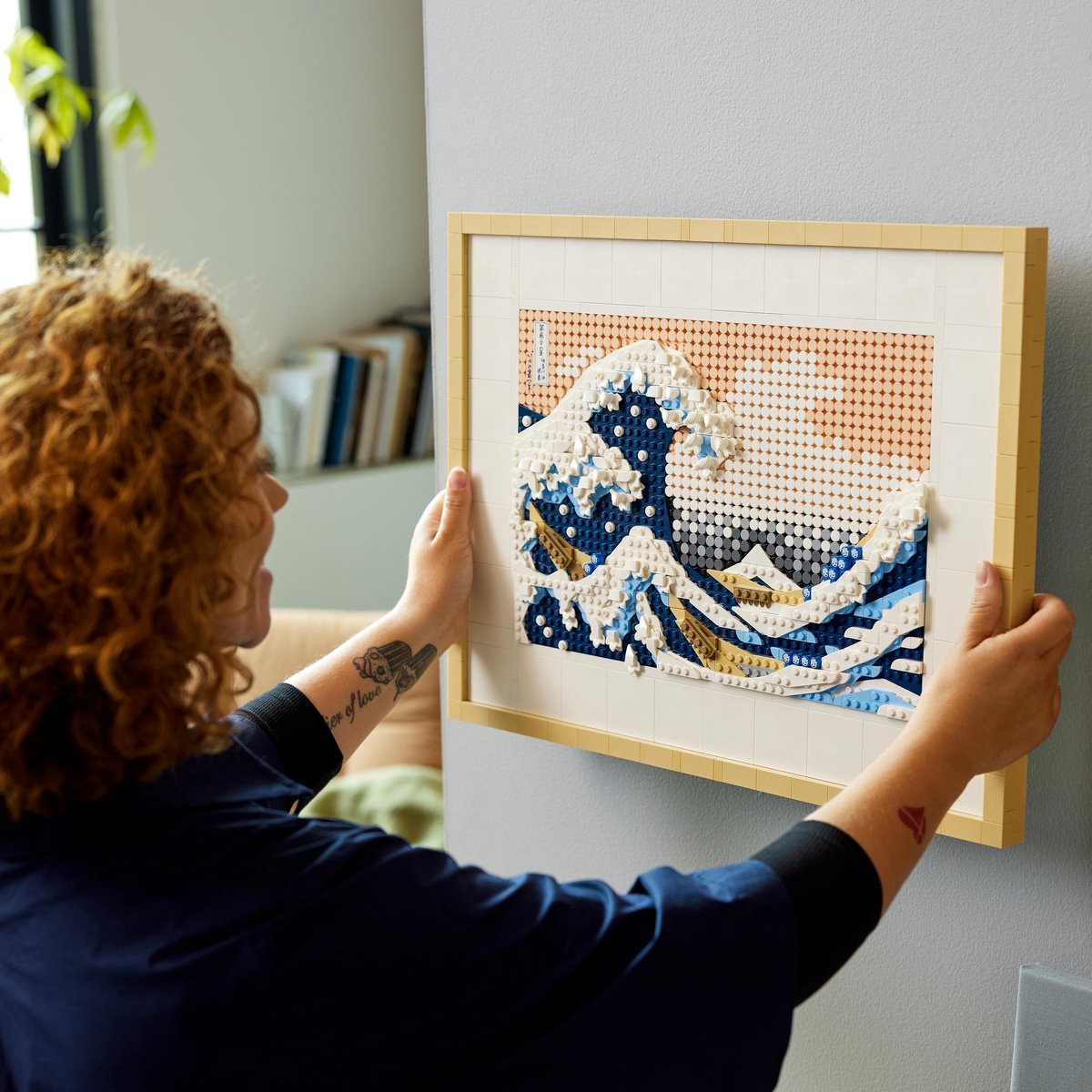 LEGO Art Hokusai – De grote golf, 3D Wanddecoratie Knutselpakket voor Volwassenen - 31208 — afbeelding 24