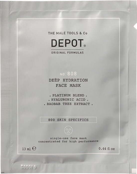 DEPOT 808 Diep Hydraterend Gezichtsmasker