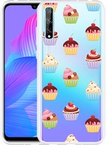 Huawei P Smart S Hoesje Cupcakes Designed by Cazy