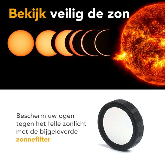 RP® Telescoop 625x Zoom Sterrenkijker Incl 6 Lenzen En Filterset Deluxe Set -... | Bol