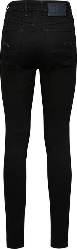 G-STAR Kafey Ultra-High Waist Skinny Jeans - Dames - Pitch Black - W30 X  L34 | bol.com