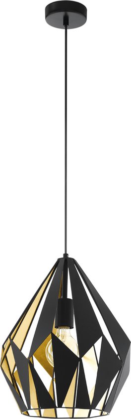 Zwarte hanglamp Carlton - Anka Dupon