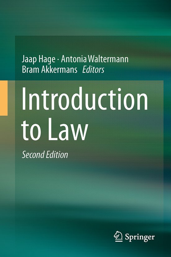 Introduction to Law - cover