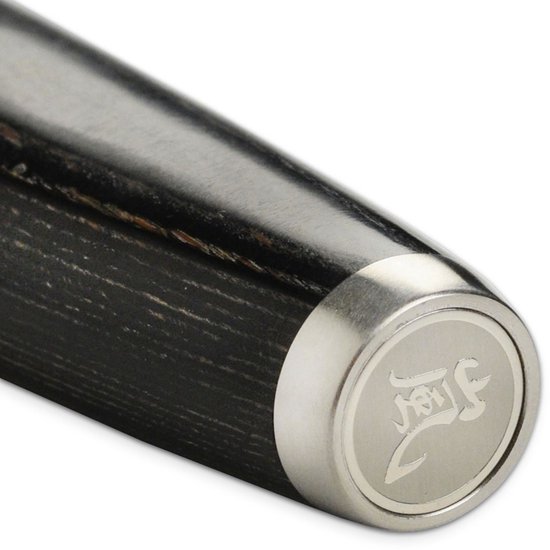 Yaxell Couteau de Chef Japonais Ketu 20 cm 3 Couches Inox Manche Wood Pakka Zwart