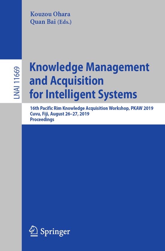 Lecture Notes in Computer Science11669- Knowledge Management ... - cover