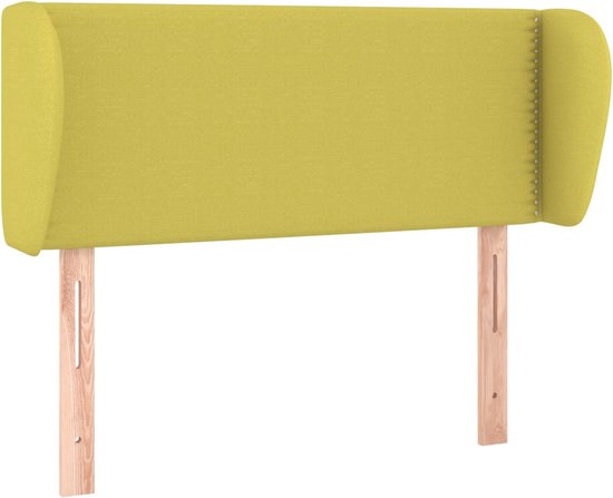 vidaXL-Hoofdbord-met-randen-83x23x78/88-cm-stof-groen