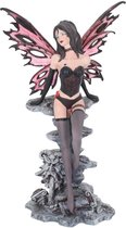 Nemesis Now - Dark Fairy - Small Scarlet Seductive Dark Fairy Figurine 28.5cm