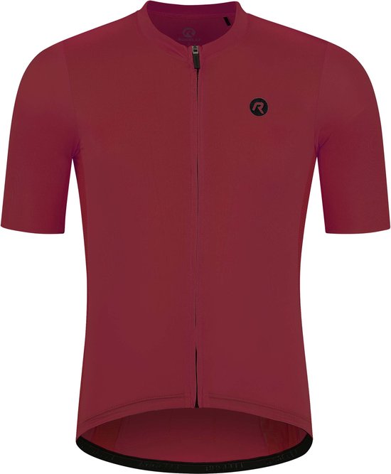 Rogelli Distance Fietsshirt - Korte Mouwen - Heren - Bordeaux - Maat XL