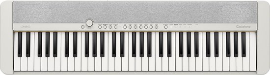 Foto: Casio ct s1 we beginners keyboard 5 octaven incl adapter wit