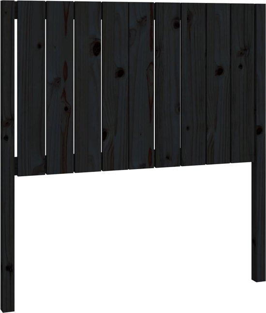 vidaXL-Hoofdbord-95,5x4x100-cm-massief-grenenhout-zwart