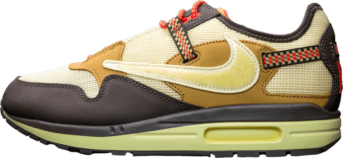 Nike Nike Air Max 1 Travis Scott Cactus Jack Baroque Sneakers Unisex 200 Bruin