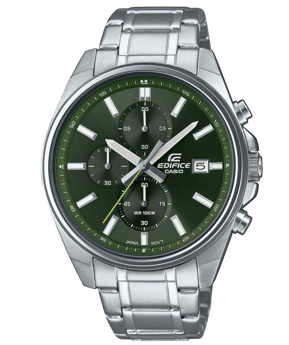 Casio Edifice EFV-610D-3CVUEF Horloge - Staal - Zilverkleurig - Ø 42 mm