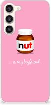 Leuk Hoesje Geschikt voor Samsung Galaxy S23 Plus Telefoonhoesje Nut Boyfriend