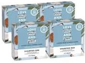 Love Beauty and Planet Shampoo Bar Coconut Water & Mimosa Flower - 4 x 90 gr
