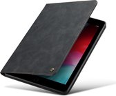 Casemania Hoes Geschikt voor iPad 2022 (10.9 inch 10e Generatie - 10th Gen) Charcoal Gray - Book Cover
