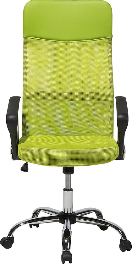 Beliani DESIGN - Chaise de bureau - Vert - Maille