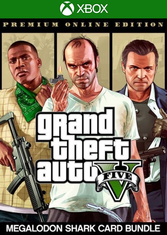 Grand Theft Auto V: Premium Online Edition + Megalodon Shark Card - Xbox  One & Series... | bol.com